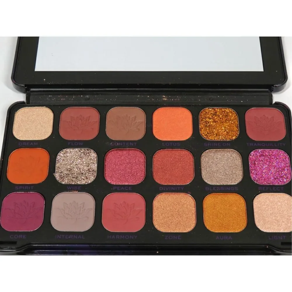 Revolution Forever Flawless Spirituality Eyeshadow Palette Cannabis Oil New